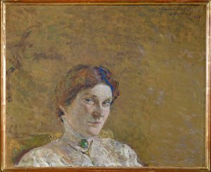 Portræt af skuespillerinden Suzanne Desprez af Edouard Vuillard