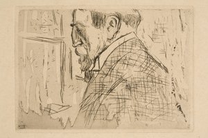 Portræt af Théo Van Rysselberghe af Edouard Vuillard