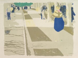 The Avenue, fra serien Landscapes and Interiors af Edouard Vuillard