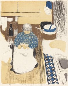 Kokken Kokken, 1899. af Edouard Vuillard