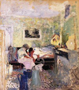Det grønne soveværelse, 1905 af Edouard Vuillard