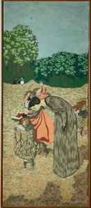 The Interrogation (maleri på lærred) af Edouard Vuillard