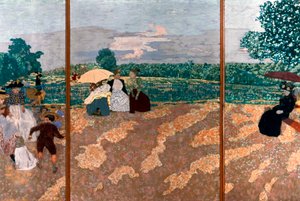 The Public Gardens detalje, 1894 af Edouard Vuillard