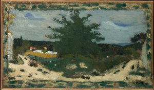 The Sunny Road, Laville Pond, ca. 1898 af Edouard Vuillard