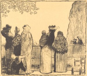 Tuilerierne (Les Tuileries) af Edouard Vuillard