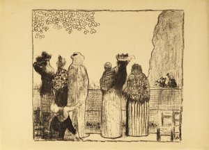 Tuilerierne, 1895 af Edouard Vuillard