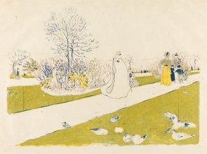 Tuileriehaven af Edouard Vuillard