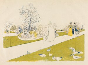 Tuilerierne af Edouard Vuillard