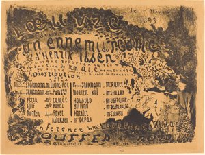 En folkefjende af Edouard Vuillard