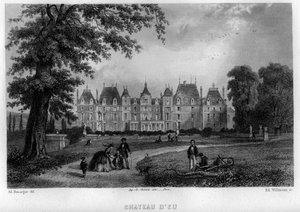 Udsigt over Chateau d