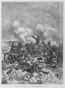 Forsvaret af Venedig (gravering) af Edouardo Matania