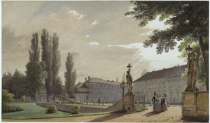 Bellevue Slot af Eduard Gaertner