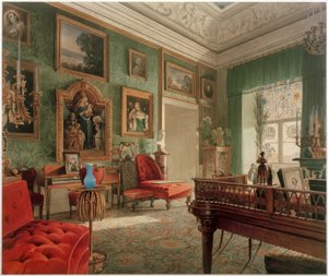 Green room i Berlin Palace