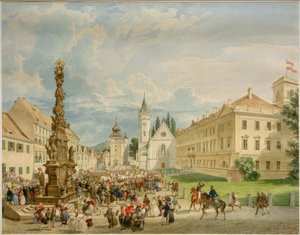Europa / Alliancens politik / Møde for monarker i Teplitz / Teplice, september 1835 (møde af kejser Ferdinand I