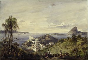 Rio de Janeiros bugt med Corcovado