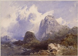 La Gavea i Rio de Janeiro af Eduard Hildebrandt