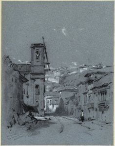 Rua de Misericordia i Rio de Janeiro af Eduard Hildebrandt