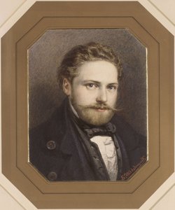 Selvportræt af Eduard Hildebrandt