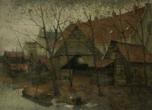 Vinkenbuurt ved Amsterdam af Eduard Karsen