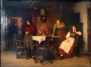 Den afviste bejler af Eduard Kurzbauer