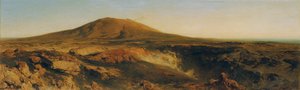 Toppen af ​​Etna 1878