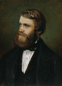 selvportræt af Eduard Ritter von Engerth