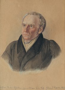 Professor Anton Schaller (1773–1844), kunstnerens far af Eduard Schaller