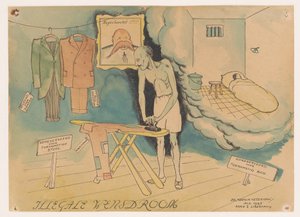 Illegale wensdroom (titel på objekt) af Eduard Veterman