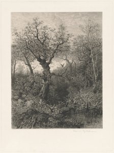 Efterår af Eduard Willmann, after Eduard Marak