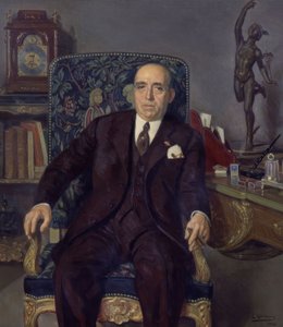Portræt af Ildefonso Fierro af Eduardo Chicharro y Agüera