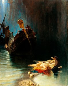 Legend of Sirener (olie på lærred)