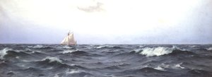 Valkyrie II krydser Atlanten, ca. 1893