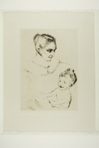 En mors glæde af Edvard Munch