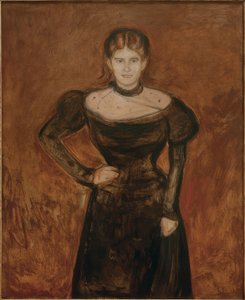 Aase Nørregaard af Edvard Munch