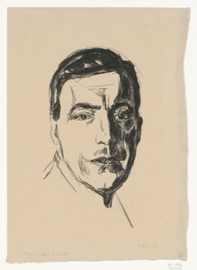 Albrecht Schmidt (smed) af Edvard Munch
