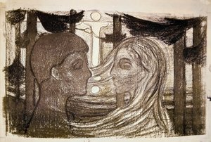Tiltrækning II af Edvard Munch