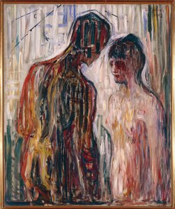 Amor og Psyche af Edvard Munch