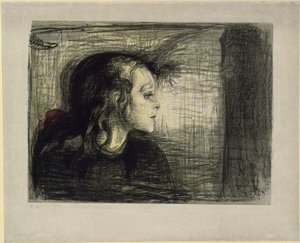 Det syge barn I af Edvard Munch