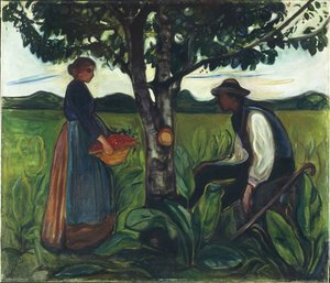 Fertilitet, ca. 1899-1900 af Edvard Munch