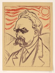Friedrich Nietzsche af Edvard Munch