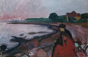 Fra Åsgårdstrand af Edvard Munch
