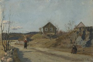 Fra Vestre Aker af Edvard Munch
