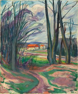 Landskab i Skoyen, 1920