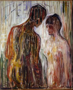 Kærlighed og psyke Maleri af Edvard Munch (1863-1944) af Edvard Munch