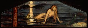 Havfrue af Edvard Munch