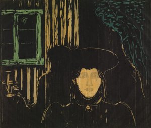 Måneskin af Edvard Munch