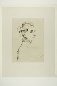 Fru Marie Linde af Edvard Munch
