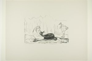 Omega og hjorten af Edvard Munch
