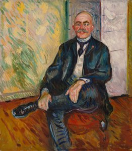 Portræt af Gustaf Schiefler af Edvard Munch