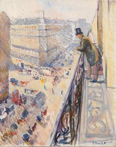 Rue Lafayette af Edvard Munch